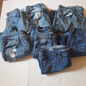 American Eagle Outfitters Jeans Bundle Lot Men Women